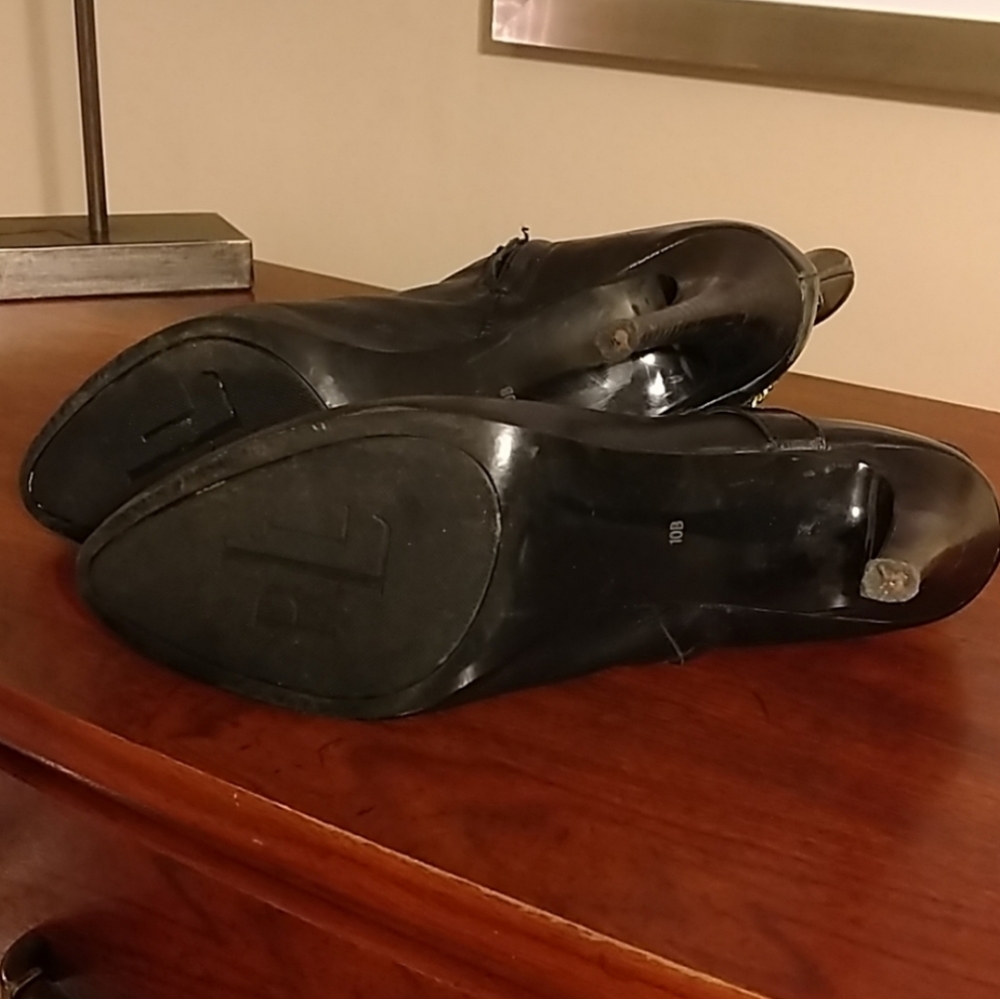 Ralph Lauren Black Boots Size 10B - Picture 7 of 7